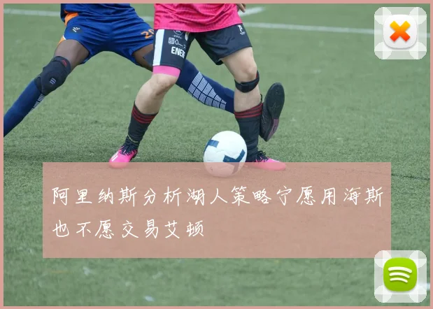 阿里纳斯分析湖人策略宁愿用海斯也不愿交易艾顿
